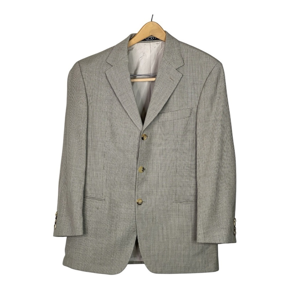 Hugo Boss Saks Fifth Avenue Men's Classic single Breasted Wool Sports-coat 38 S - Picture 3 of 12